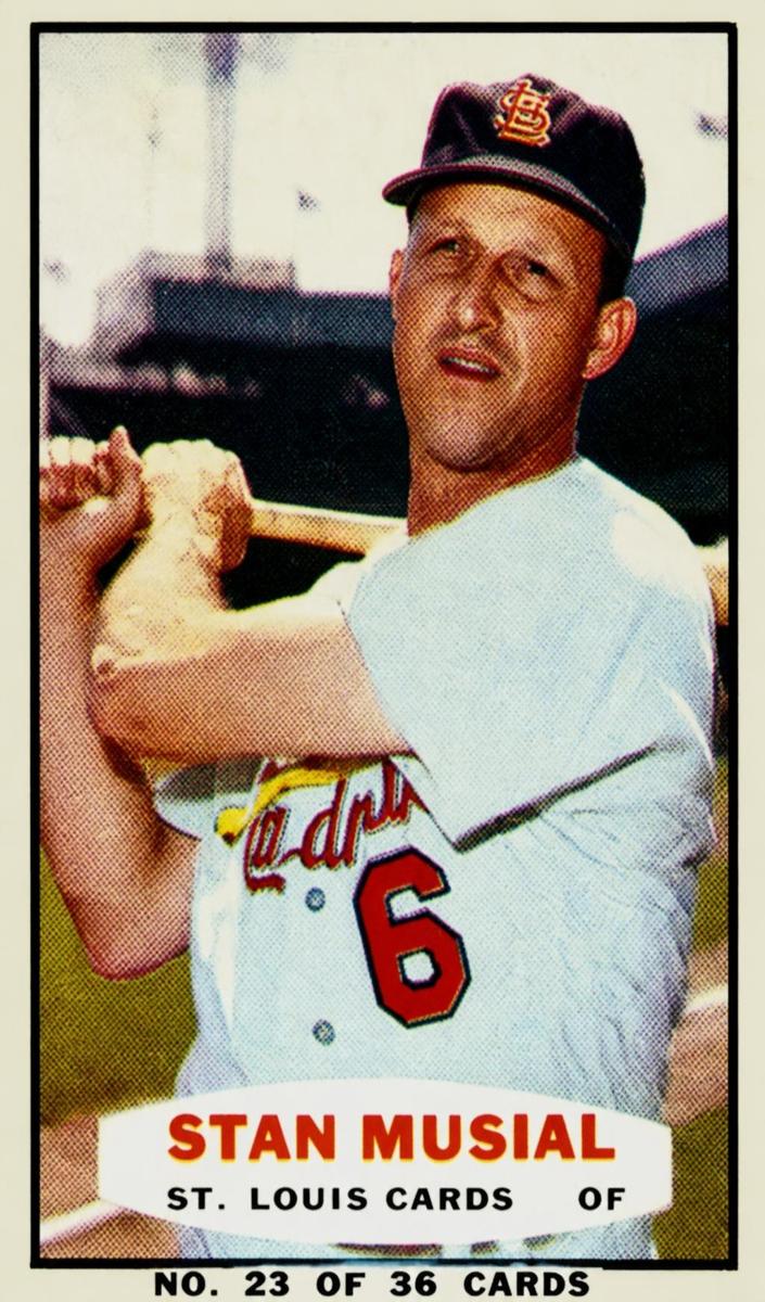 1963 Stan Musial [Hand Cut] #23