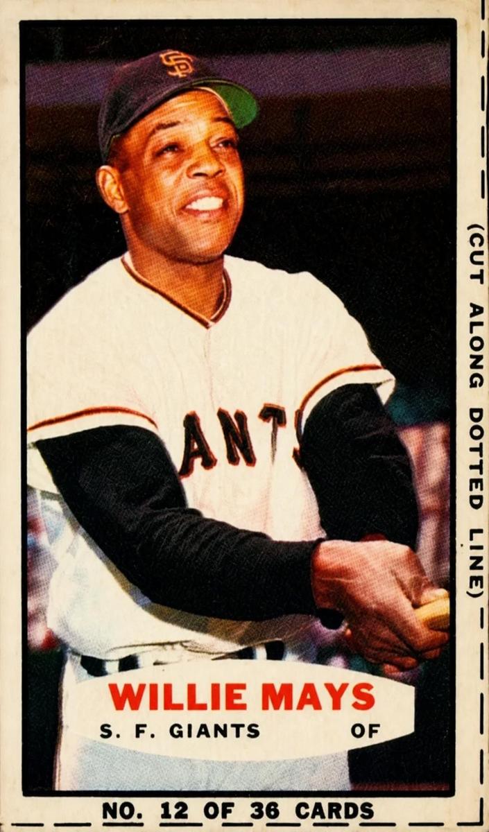 1963 Willie Mays #12
