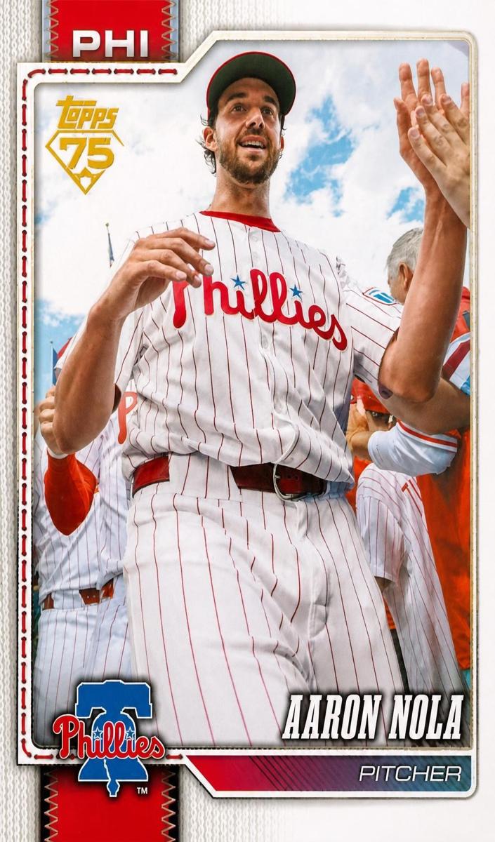 2026 Topps Series 2 Aaron Nola #463 card