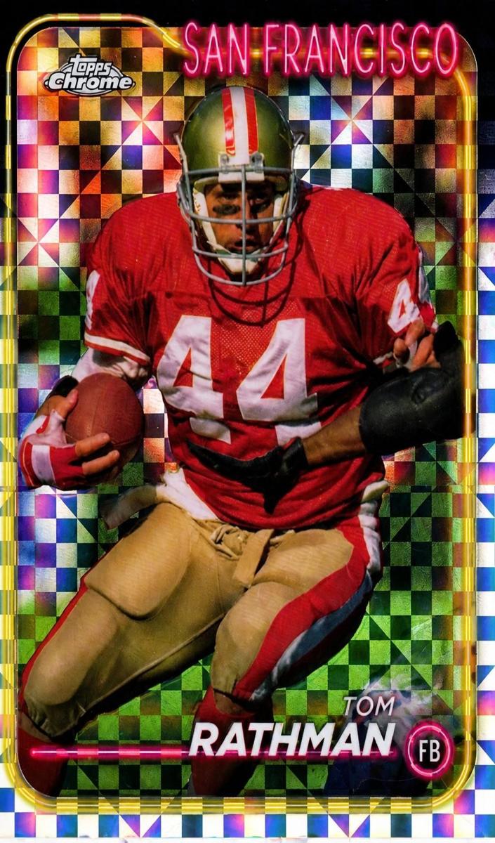 Tom Rathman 2024 Topps Chrome Football card