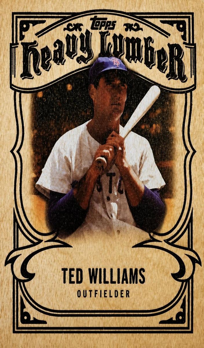 2026 Topps Series 2 Heavy Lumber Ted Williams #HL-27 card