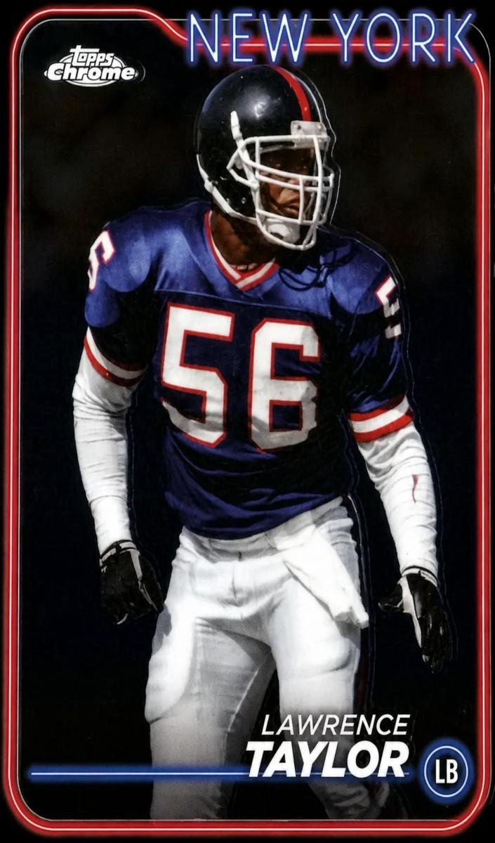 Lawrence Taylor 2024 Topps Chrome Football card