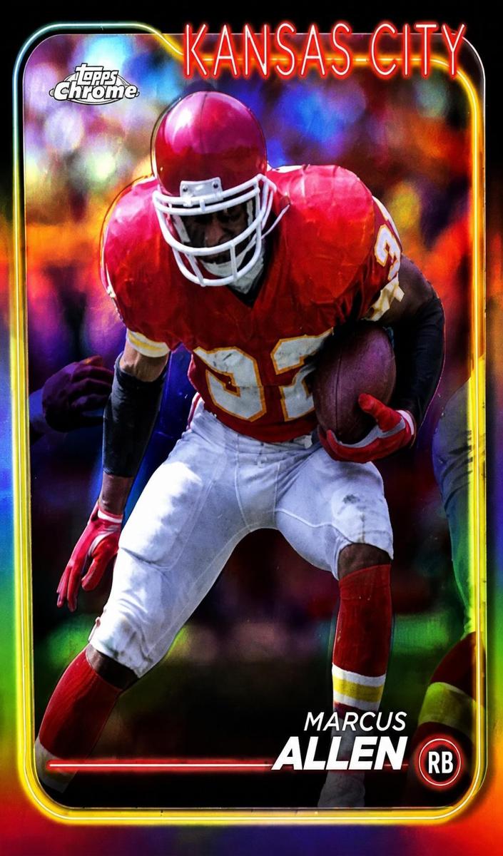 Marcus Allen 2024 Topps Chrome Football card