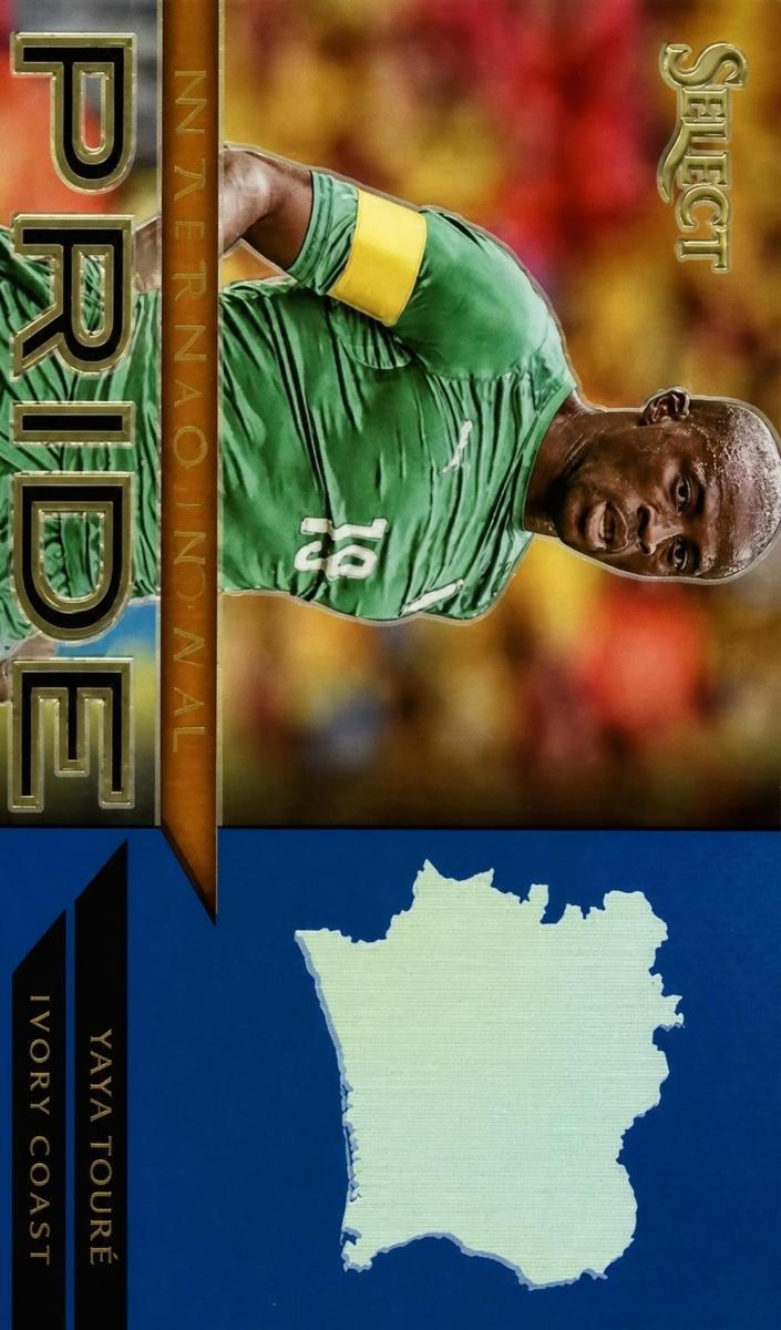 2015 Panini Select Yaya Toure [Blue] #46 card