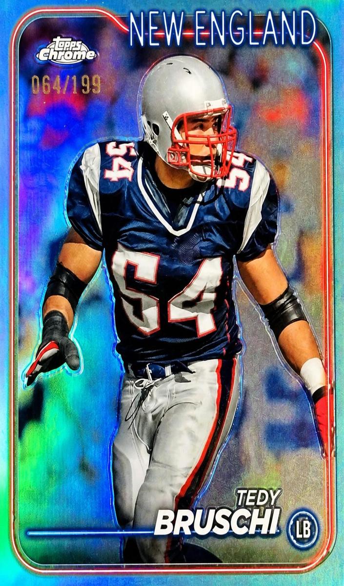 Tedy Bruschi 2024 Topps Chrome Football card