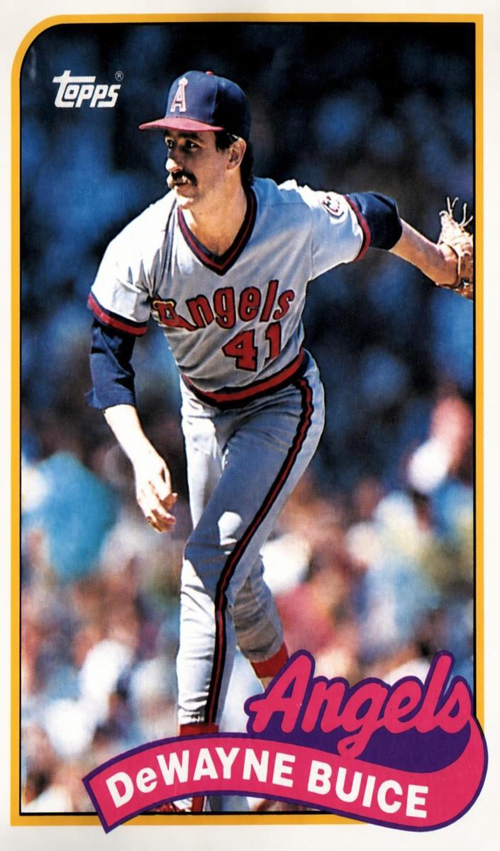 1989 Topps DeWayne Buice #147 card