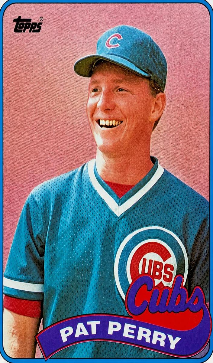 1989 Topps Pat Perry #186 card