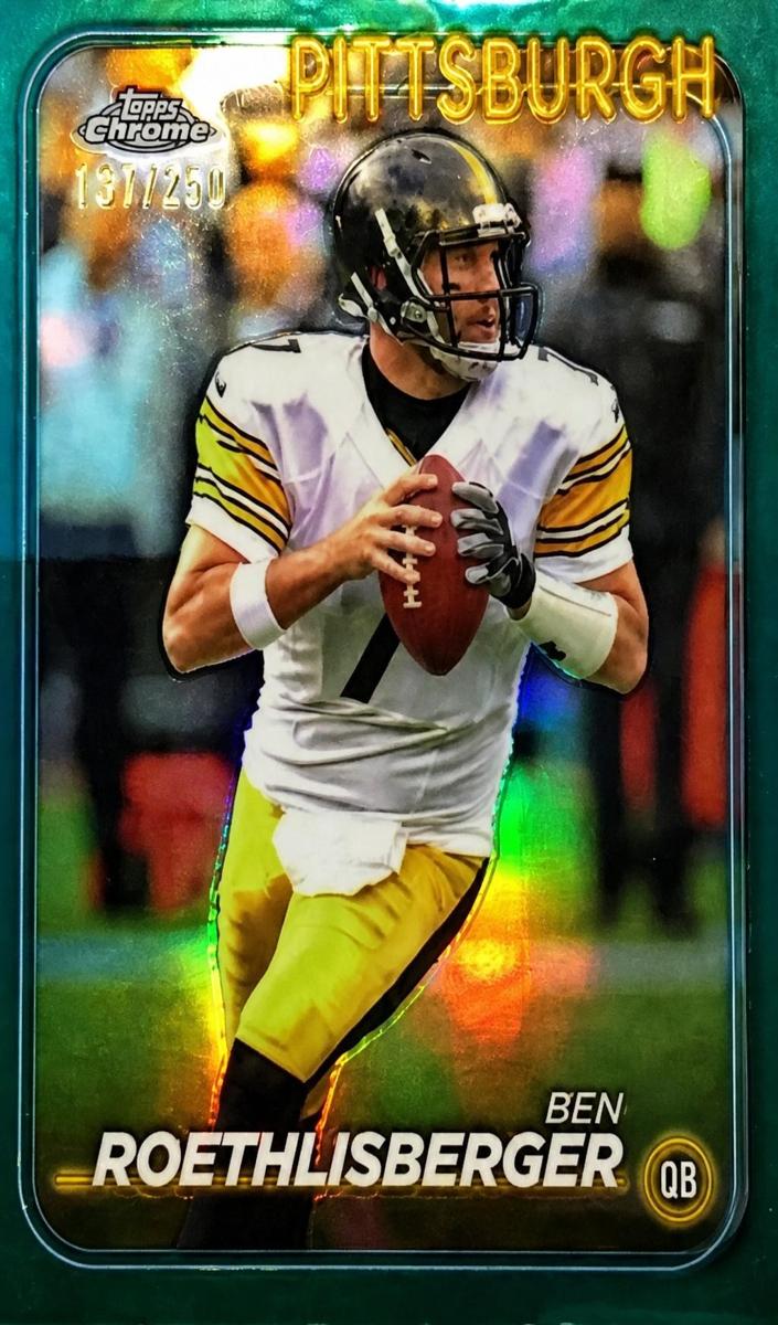 Ben Roethlisberger 2024 Topps Chrome Football card