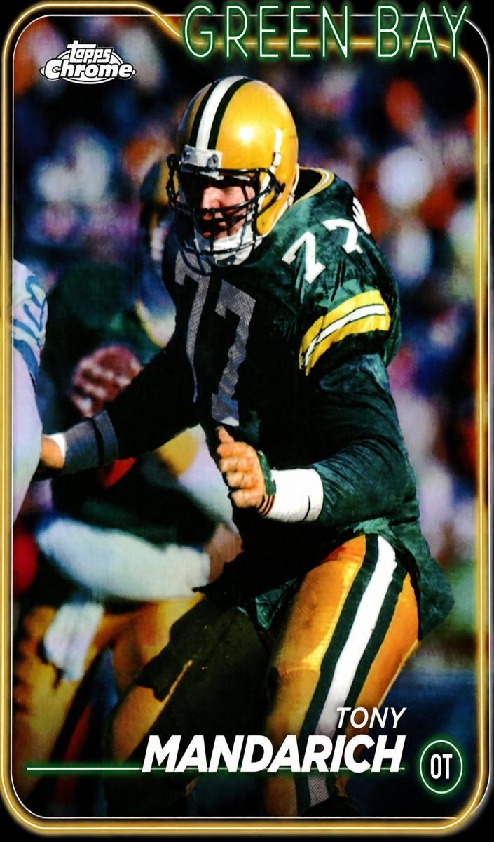 Tony Mandarich 2024 Topps Chrome Football card