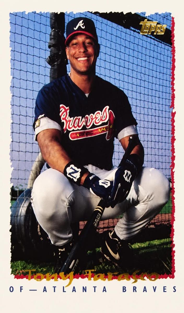 1995 Topps Tony Tarasco #32 card