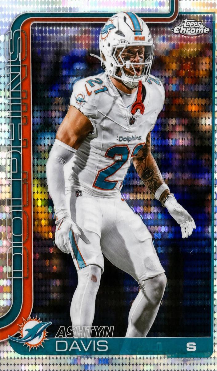Ashtyn Davis 2025 Topps Chrome Football card