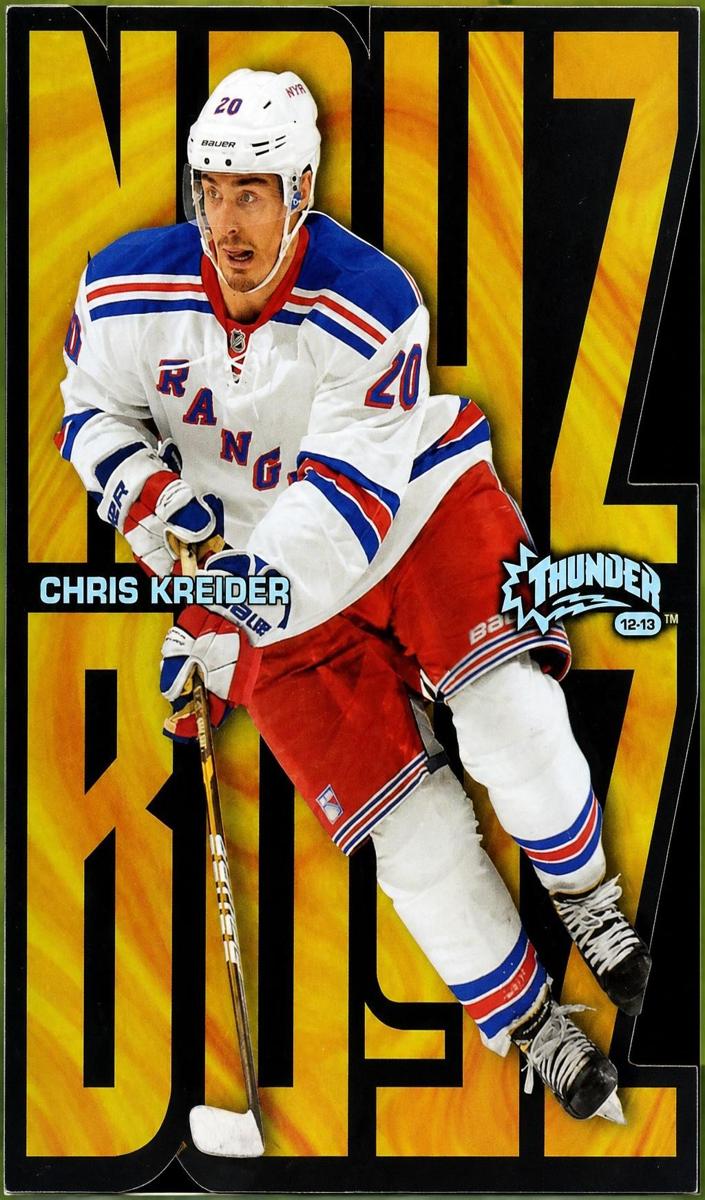 2012 Chris Kreider #13OF25NB