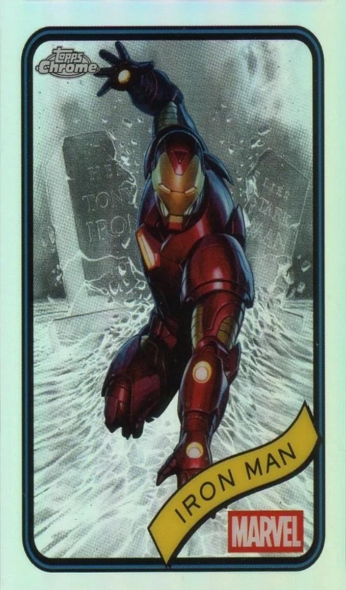 2025 Iron Man [Clawed Chrome Red Refractor] #1