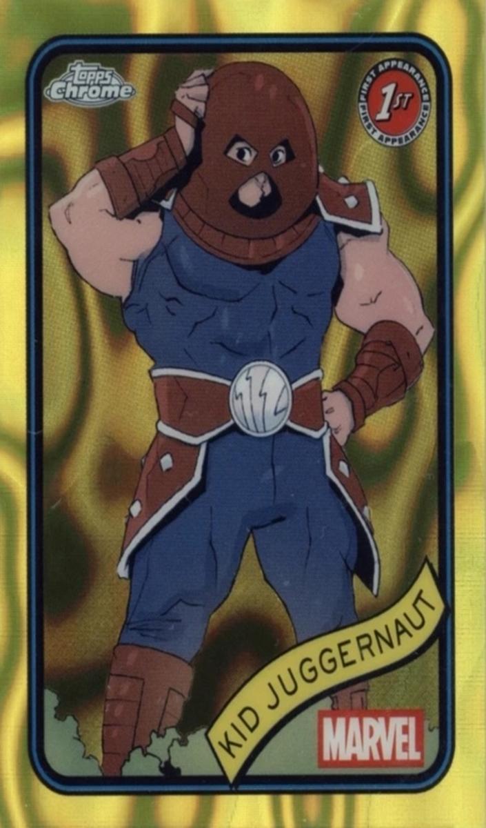 2025 Kid Juggernaut [Red Shimmer Refractor] #60