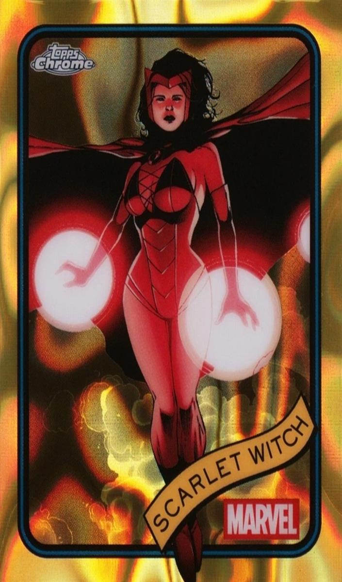 2025 Scarlet Witch [Yellow Lava Refractor] #170