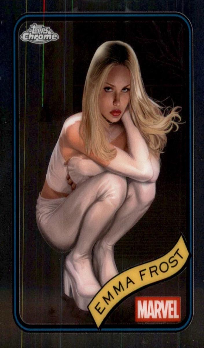 2025 Emma Frost [Clawed Chrome Red Refractor] #147