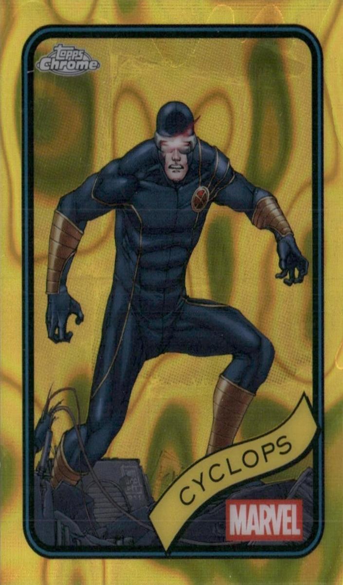 2025 Cyclops [Red Shimmer Refractor] #107