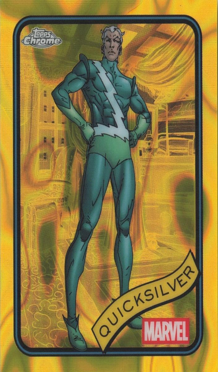 2025 Quicksilver [Clawed Chrome Red Refractor] #121