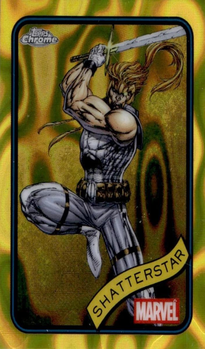 2025 Shatterstar [Red Shimmer Refractor] #49