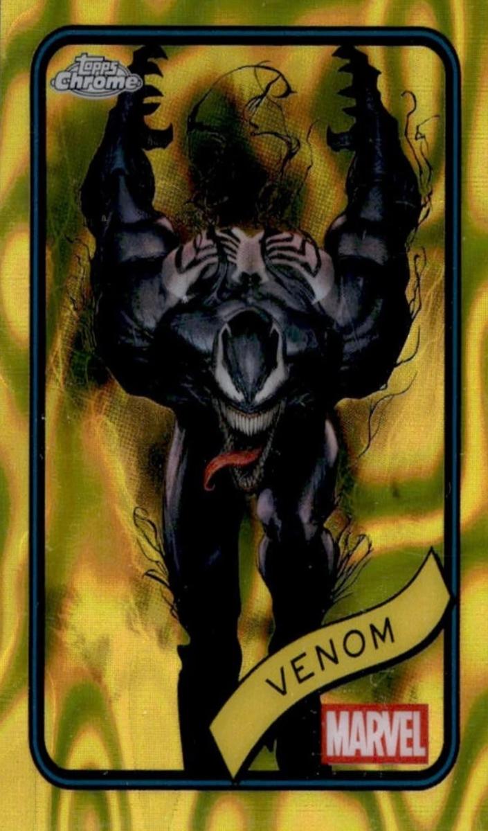 2025 Venom [Yellow Lava Refractor] #149