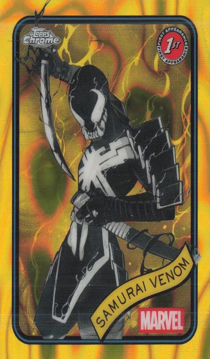 2025 Samurai Venom [Yellow Lava Refractor] #127