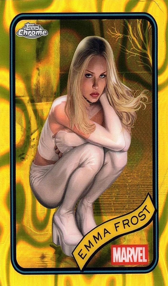 2025 Emma Frost [Yellow Lava Refractor] #147