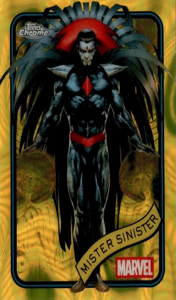2025 Mister Sinister [Clawed Chrome Red Refractor] #155