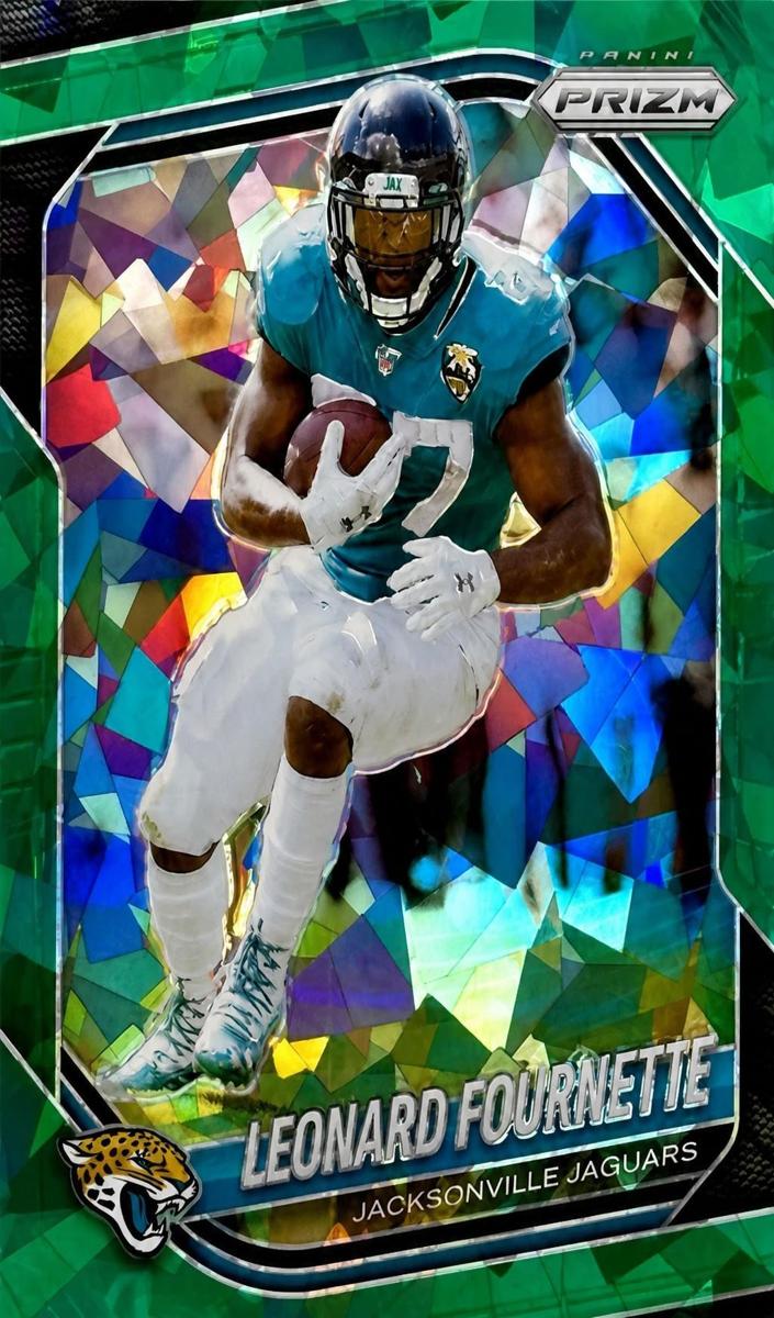 Leonard Fournette 2025 Prizm Football card