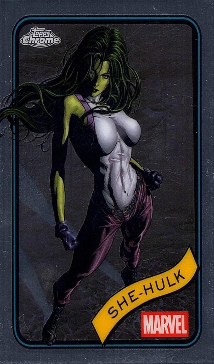 2025 She-Hulk [Red Shimmer Refractor] #110