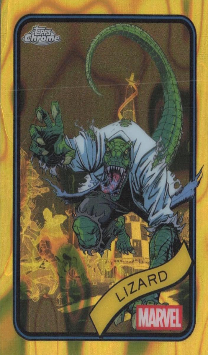 2025 Lizard [Clawed Chrome Red Refractor] #85