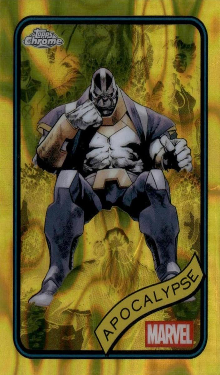 2025 Apocalypse [Yellow Lava Refractor] #162