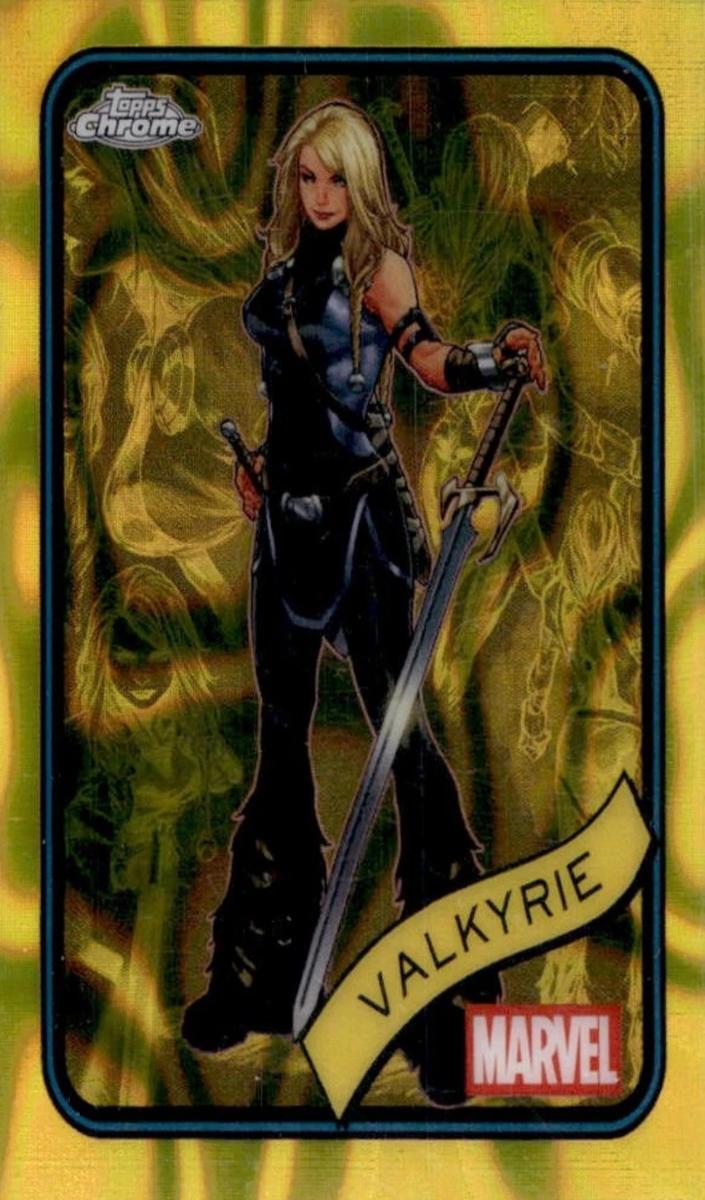 2025 Valkyrie [Clawed Chrome Red Refractor] #187
