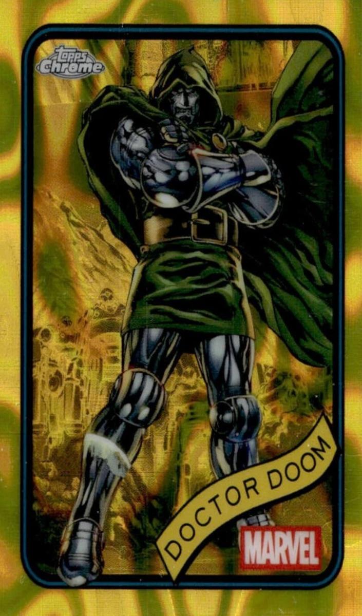 2025 Doctor Doom [Red Shimmer Refractor] #148