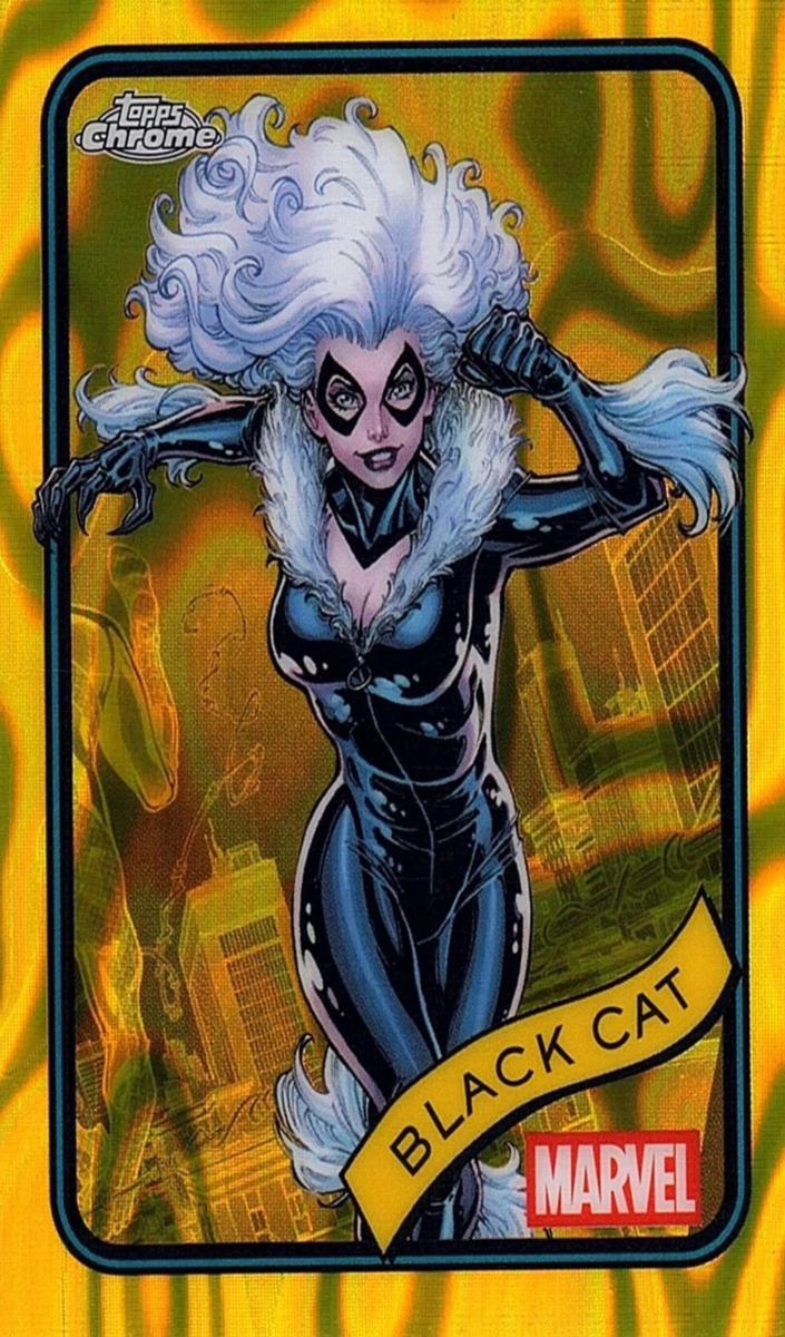 2025 Black Cat [Red Shimmer Refractor] #106
