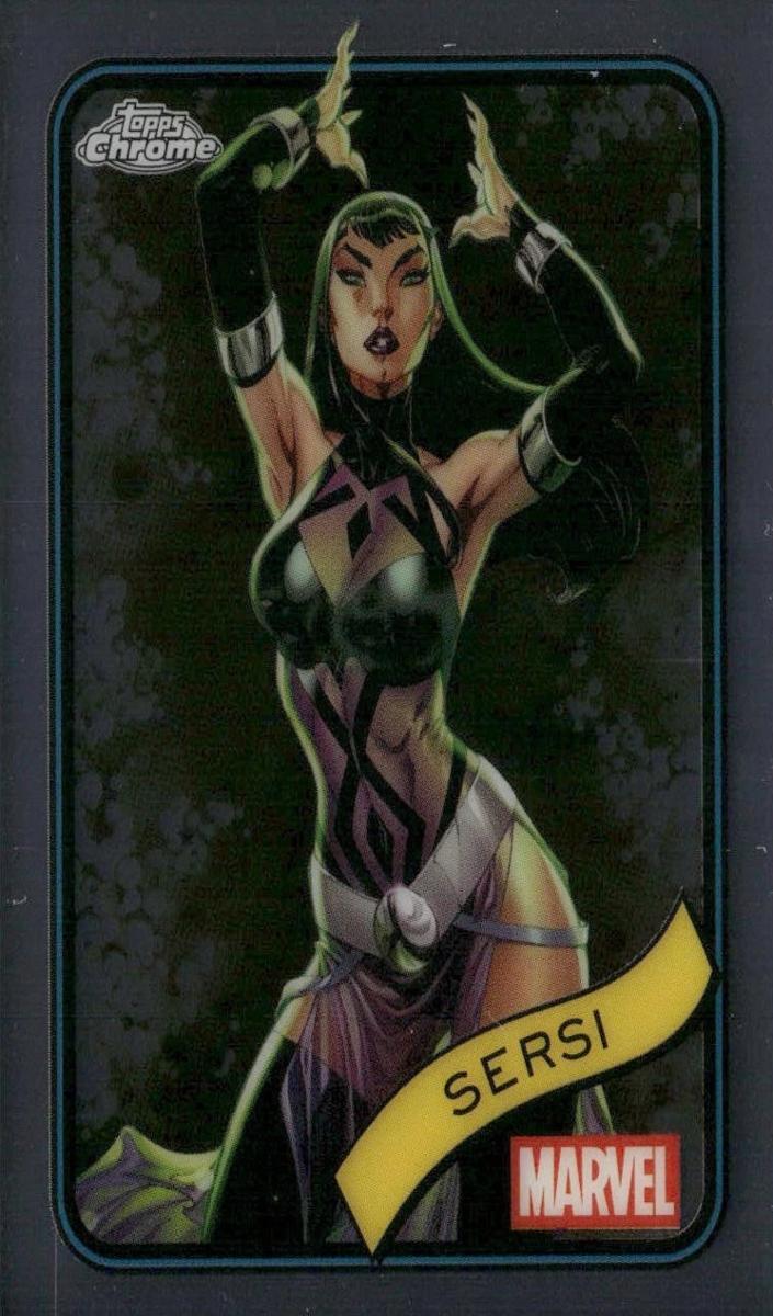 2025 Sersi [Blue & Red Spider Web Refractor] #77