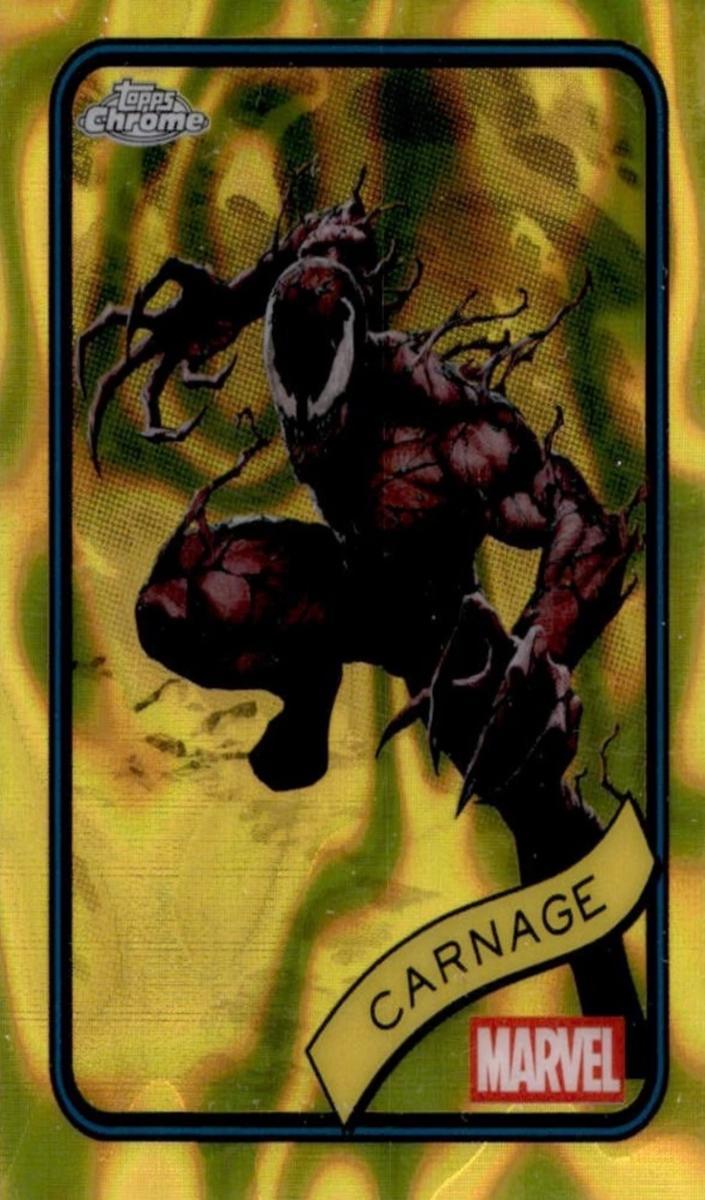 2025 Carnage [Yellow Lava Refractor] #173