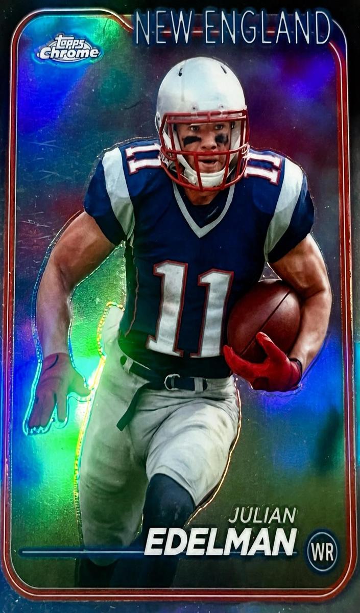 Julian Edelman 2024 Topps Chrome Football card