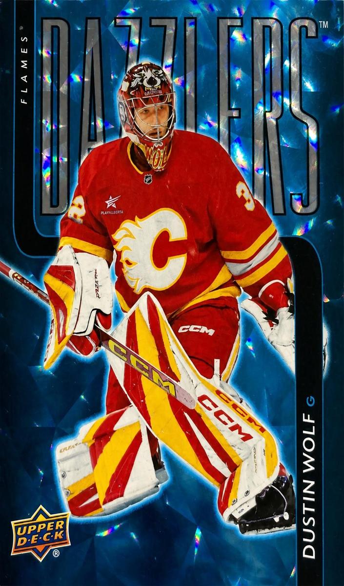 2025 Upper Deck Dustin Wolf [Blue] #DZ-38 card