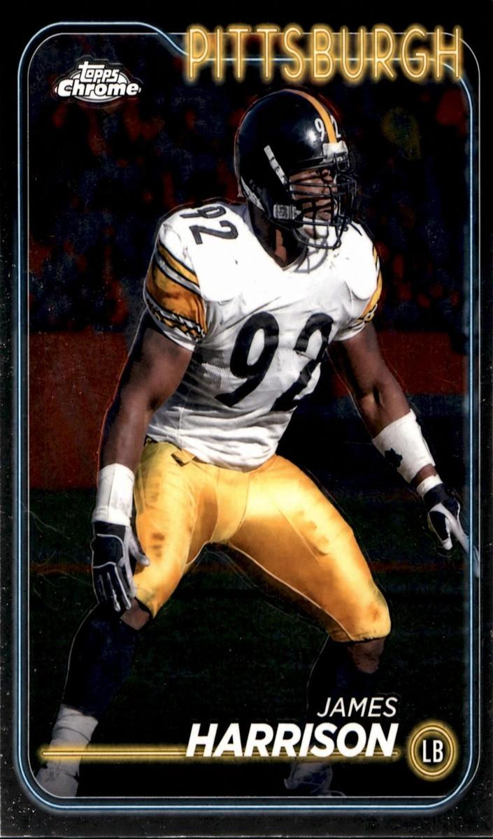 James Harrison 2024 Topps Chrome Football card