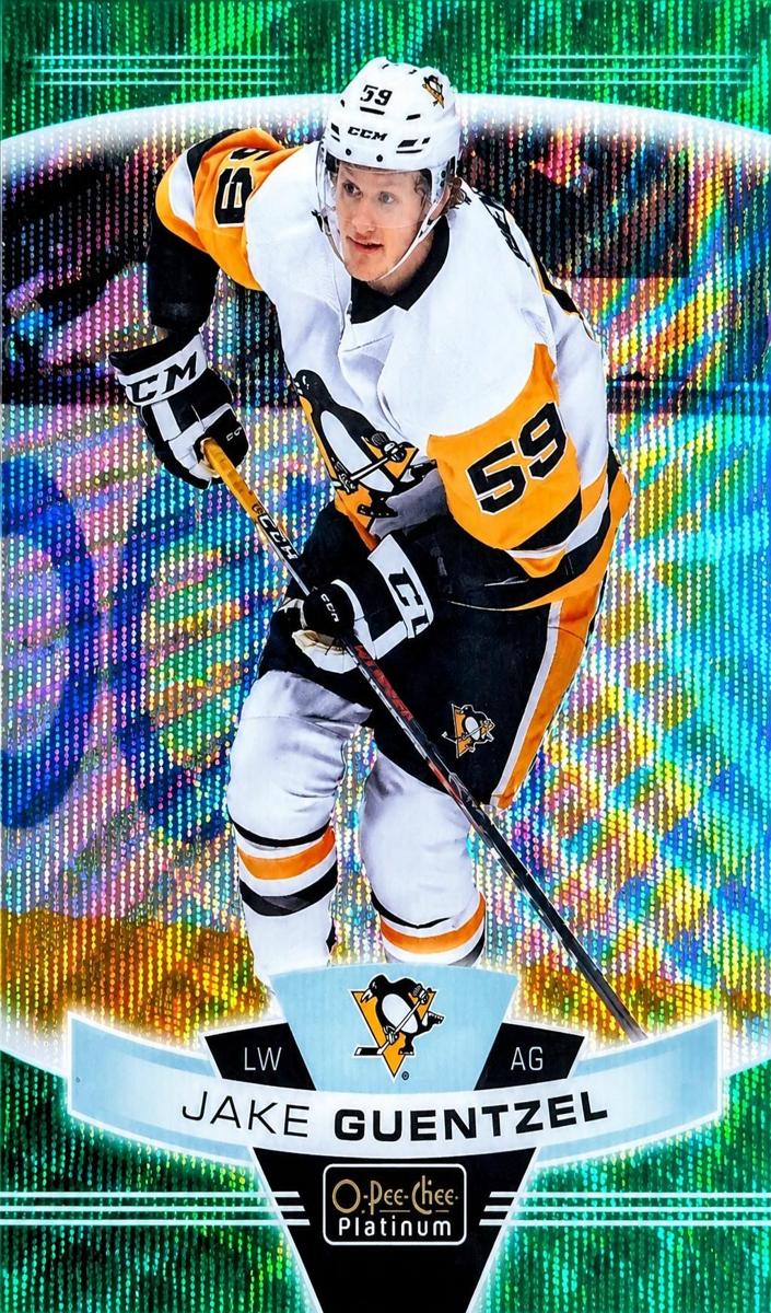 2019 O-Pee-Chee Platinum Jake Guentzel #88 card
