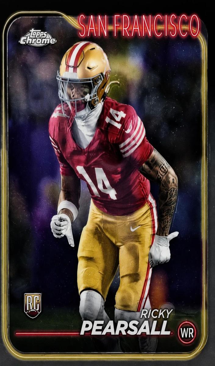 Ricky Pearsall 2024 Topps Chrome Football card