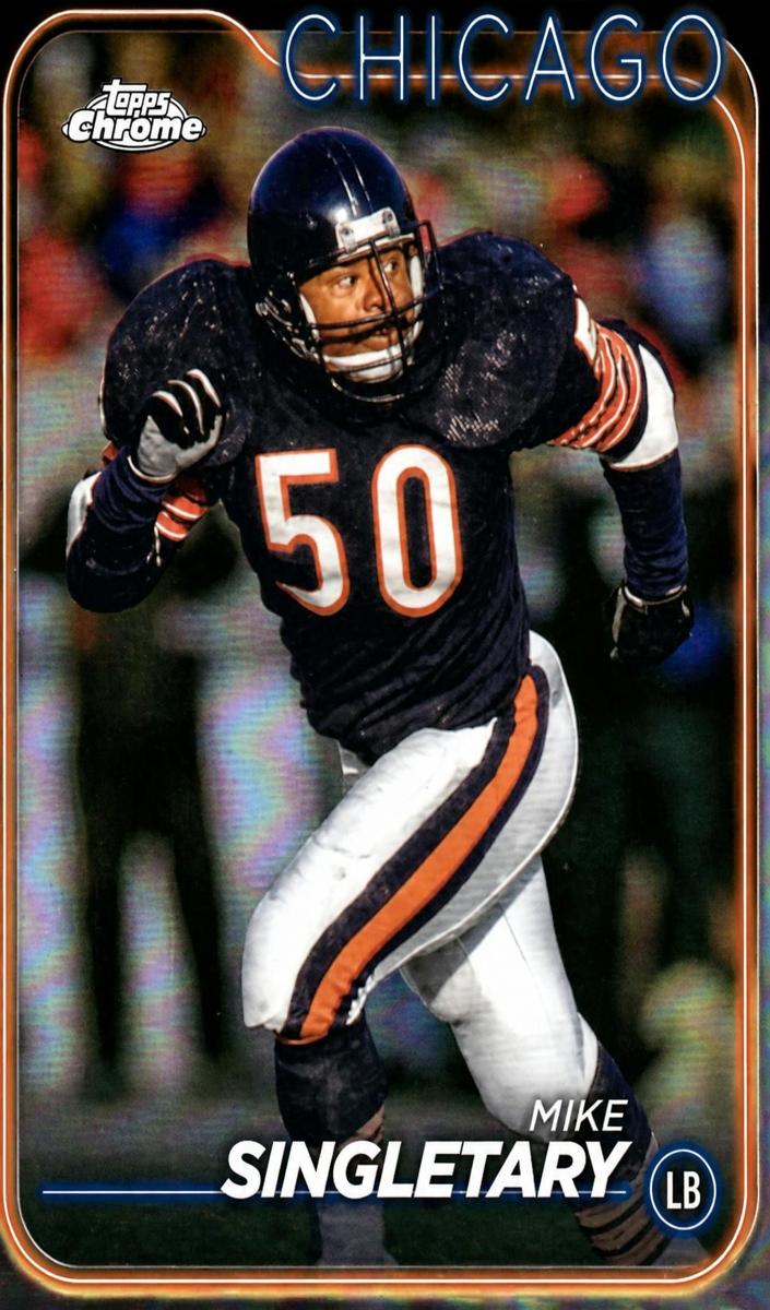 Mike Singletary 2024 Topps Chrome Football card