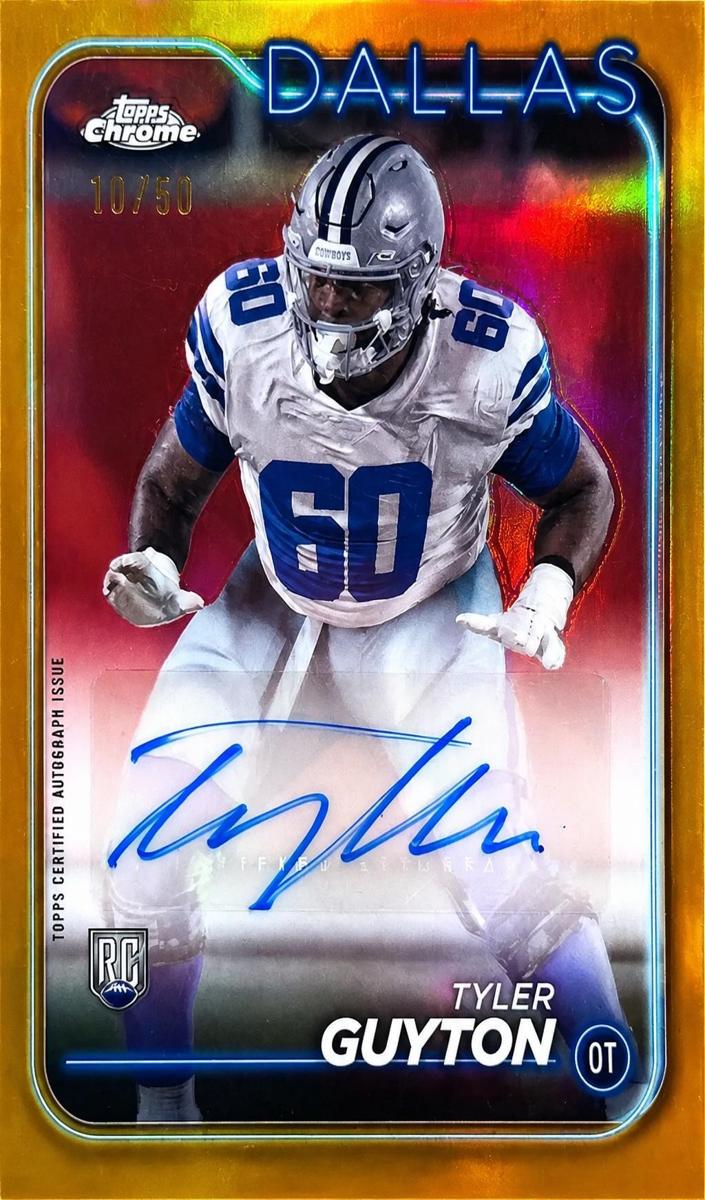 2024 Topps Chrome Tyler Guyton #RA-TGU card