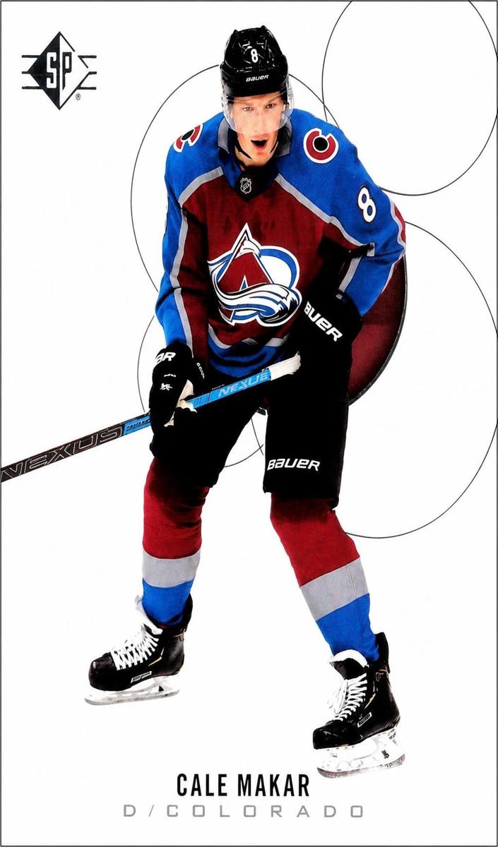 2020 SP Cale Makar [Red] #2 card