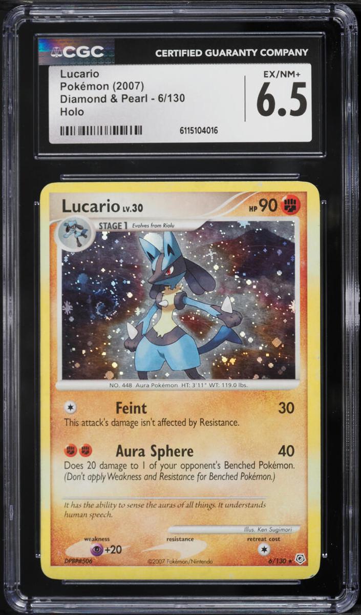Lucario 2007 Pokemon Diamond & Pearl