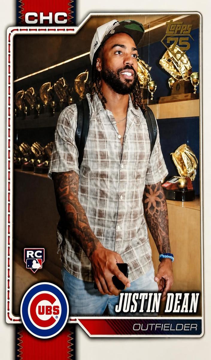 Justin Dean 2026 Topps Baseball card