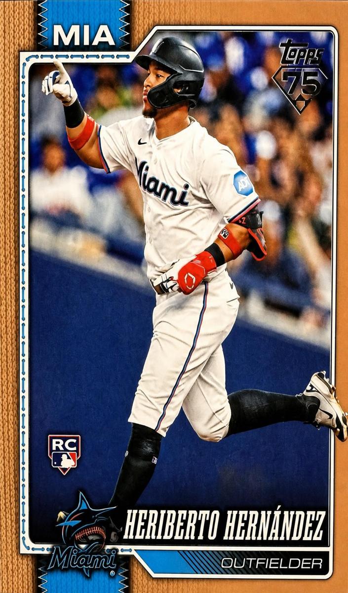 2026 Topps Series 2 Heriberto Hernandez #578 card