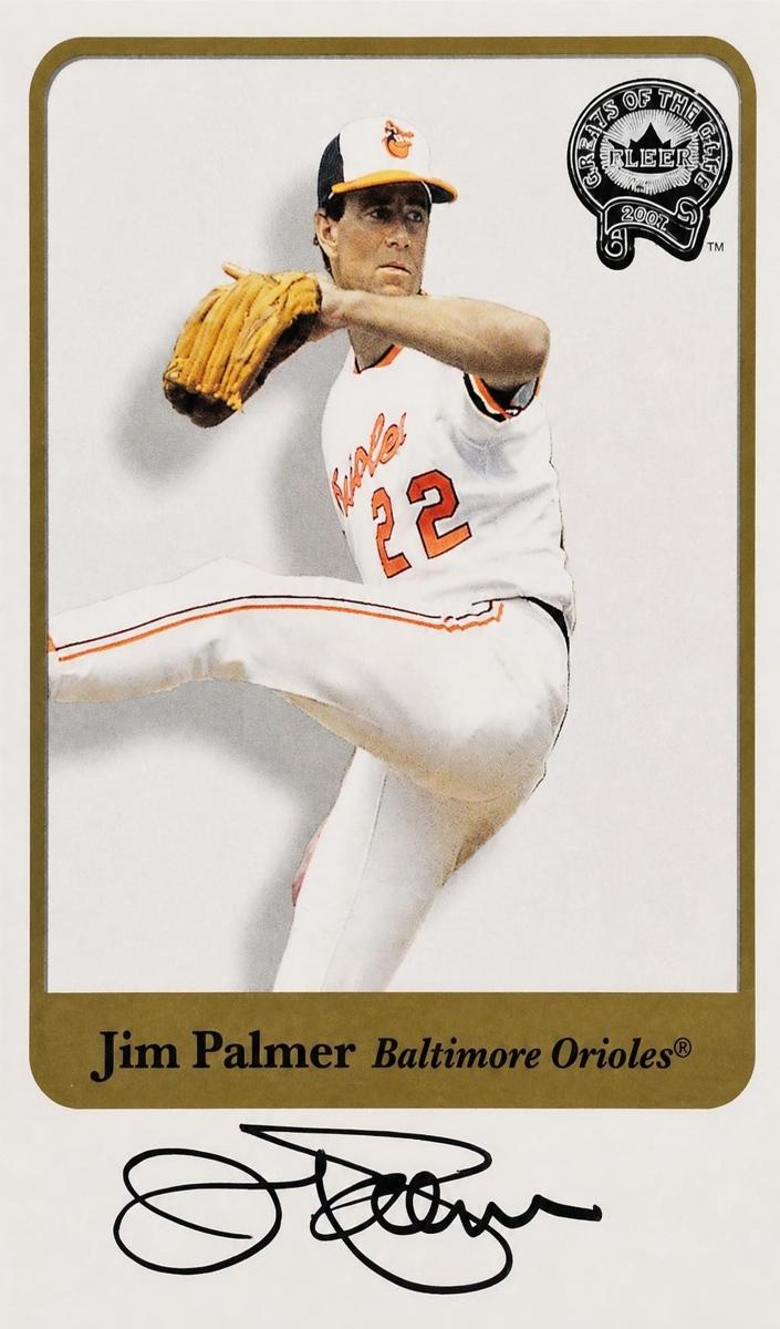 2001 Jim Palmer #NNO
