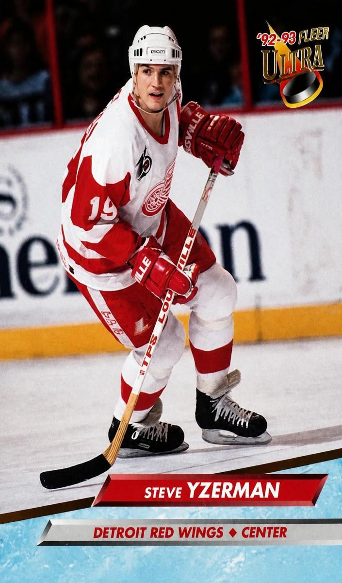 1992 Steve Yzerman #55