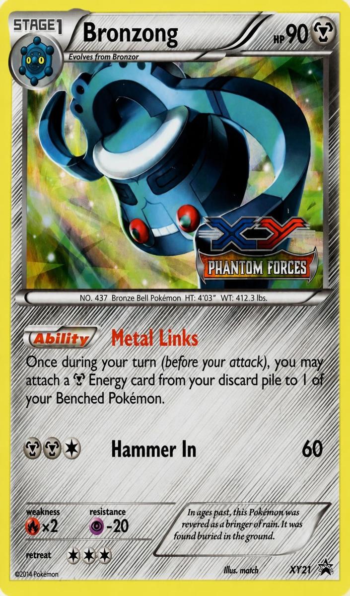 2014 Bronzong #XY21